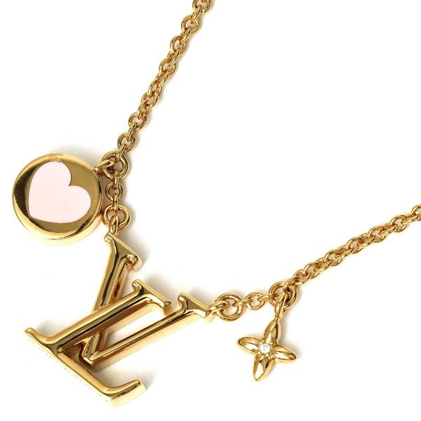 並行輸入 ルイヴィトン ネックレス Louis Vuitton LV アイコニックハート NECKL...