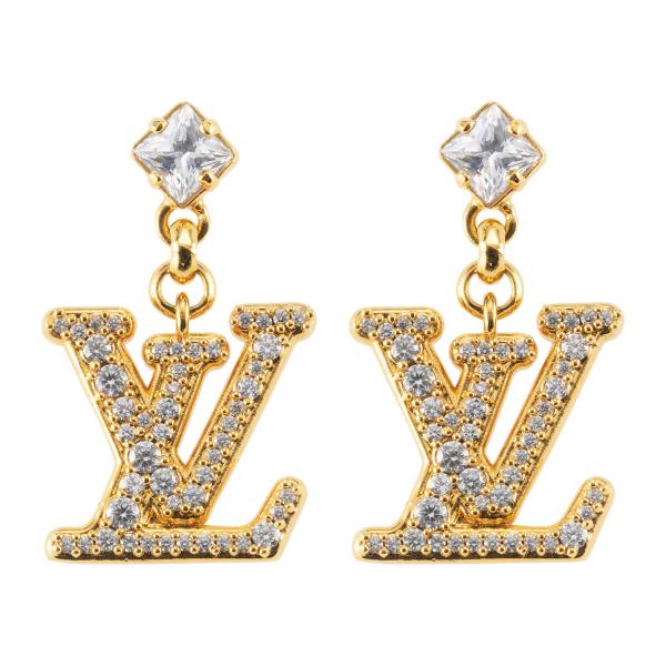 並行輸入 ルイヴィトン ピアス Louis Vuitton モノグラム ピアス・レディ LV M01...