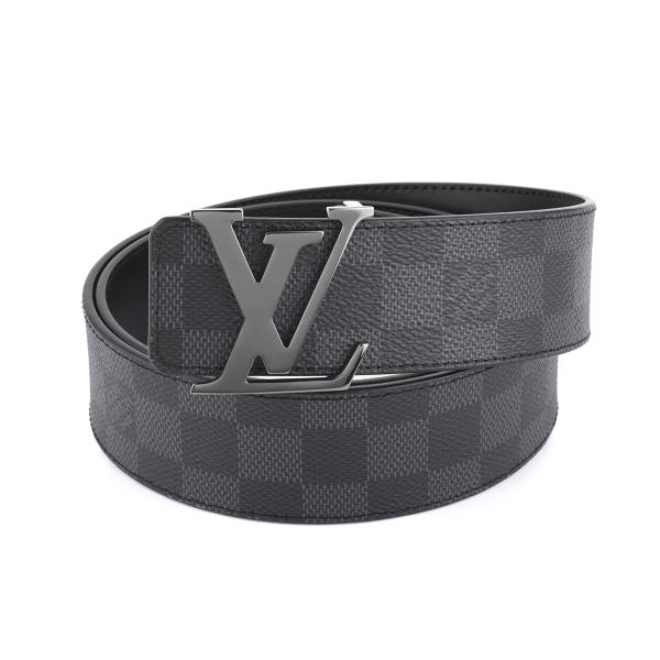 並行輸入 ルイヴィトン ベルト Louis Vuitton ダミエ サンチュール・LV イニシャル ...