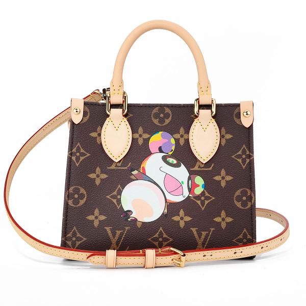 並行輸入 ルイヴィトン ショルダーバッグ Louis Vuitton ルイ・ヴィトン×村上隆 オンザ...