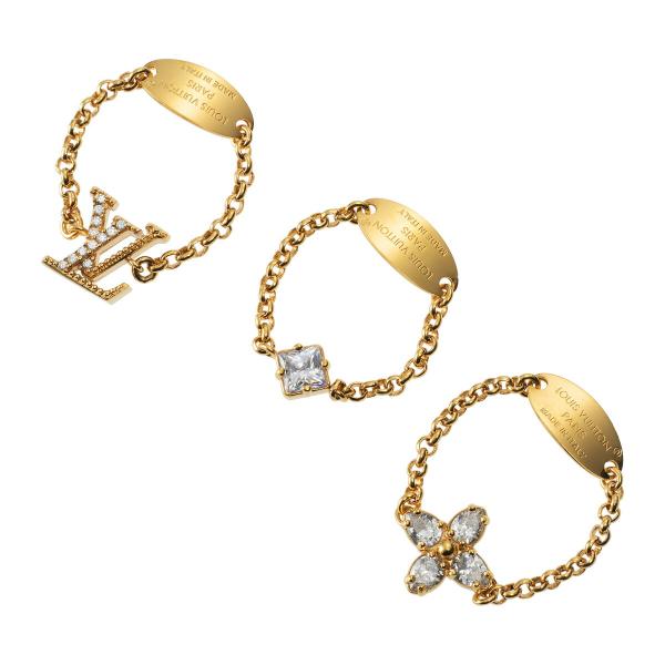 並行輸入 ルイヴィトン リング モノグラム LADY LV RING SET M1604S 指輪