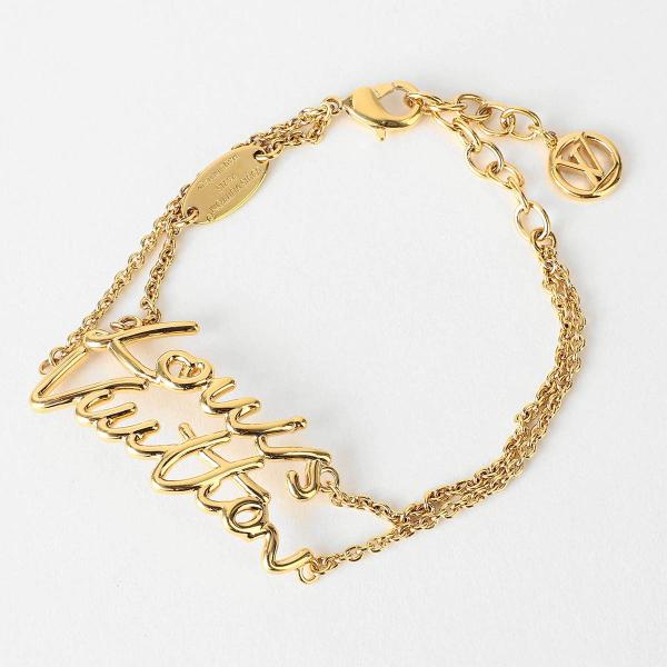 並行輸入 ルイヴィトン ブレスレット LV スクリプト BRACELET M1860A