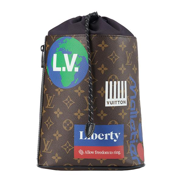 並行輸入 ルイヴィトン ウエストバッグ・ボディバッグ ブラウン 茶 Louis Vuitton M4...