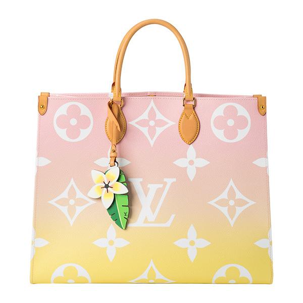 並行輸入 ルイヴィトン  トートバッグ モノグラム ジャイアント M57641 ピンク 爆買