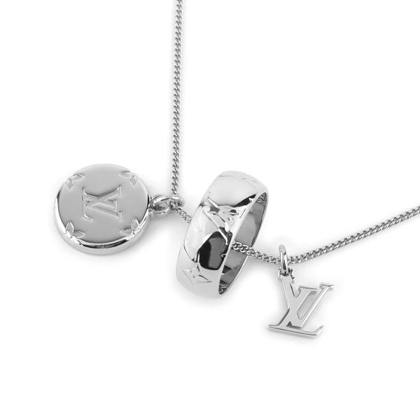 並行輸入 ルイヴィトン ネックレス Louis Vuitton モノグラム リングネックレス モノグ...