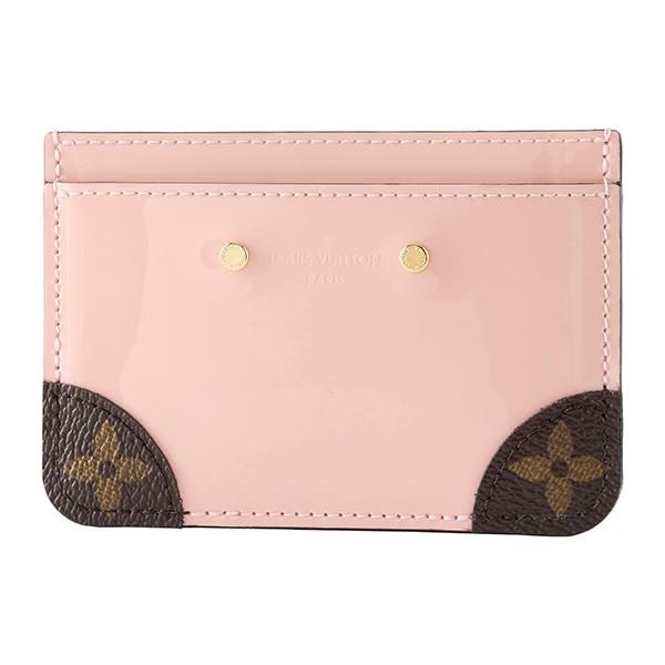 並行輸入 ルイヴィトン カードケース ポルトカルト・サンプル M63855 ピンク 爆買