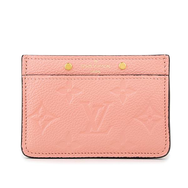 並行輸入 ルイヴィトン  カードケース モノグラム・アンプラント M69174 ピンク 爆買
