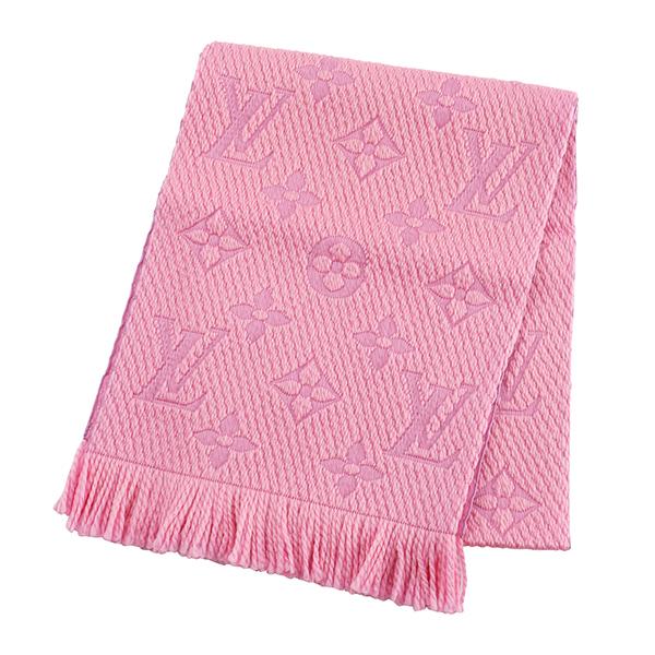 並行輸入 ルイヴィトン  マフラー・ストール エシャルプ・ロゴマニア M73659 ピンク 爆買