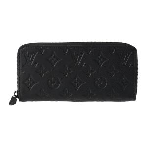 並行輸入 ルイヴィトン 長財布(ラウンドファスナー) Louis Vuitton モノグラム・シャドウ ジッピー・ウォレット ホリゾンタル M80333 メンズ ブラック 黒