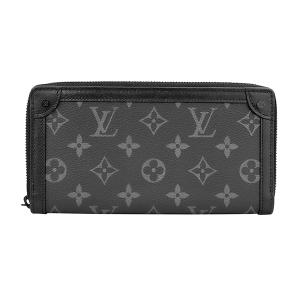 『最大5,000円OFFクーポン』ルイヴィトン 長財布(ラウンドファスナー) Louis Vuitton モノグラム・エクリプス トランク・ジッピーウォレット M80558｜brstring