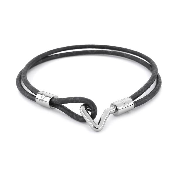 並行輸入 ルイヴィトン ブレスレット Louis Vuitton モノグラム・エクリプス ブラスレ・...