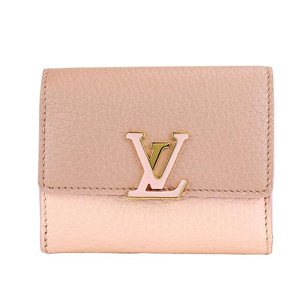 並行輸入 ルイヴィトン 3つ折り財布 Louis Vuitton トリヨン ポルトフォイユ・カプシー...