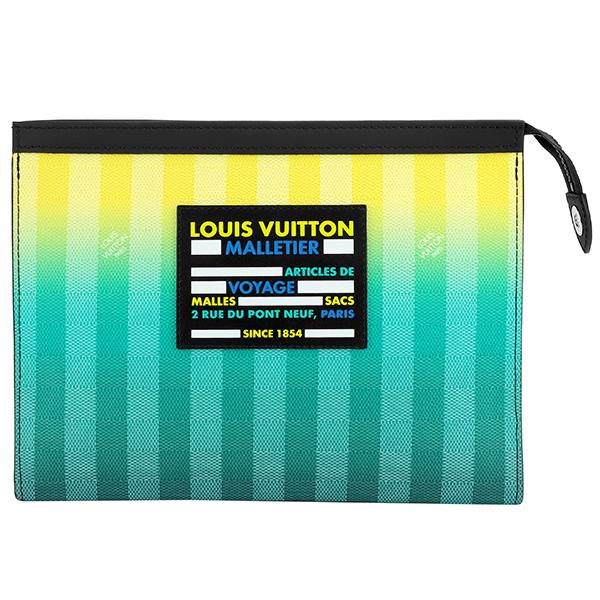 並行輸入 ルイヴィトン クラッチ セカンドバッグ Louis Vuitton ダミエ・ストライプ ポ...