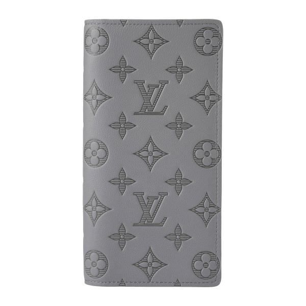 並行輸入 ルイヴィトン 長財布 Louis Vuitton モノグラム・シャドウ ポルトフォイユ・ブ...