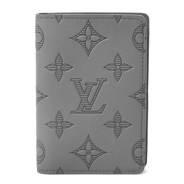 並行輸入 ルイヴィトン カードケース Louis Vuitton モノグラム・シャドウレザー オーガ...