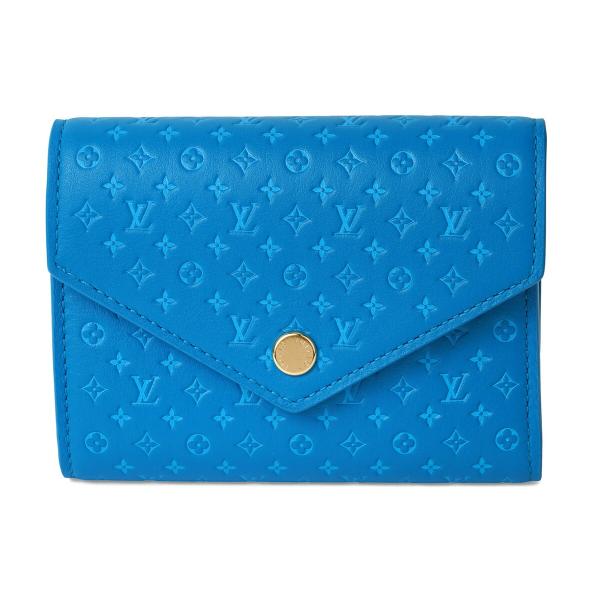 並行輸入 ルイヴィトン 3つ折り財布 Louis Vuitton ナノグラム ポルトフォイユ・ヴィク...