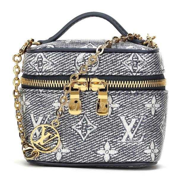 並行輸入 ルイヴィトン ハンドバッグ Louis Vuitton モノグラム・ジャカード・デニム マ...