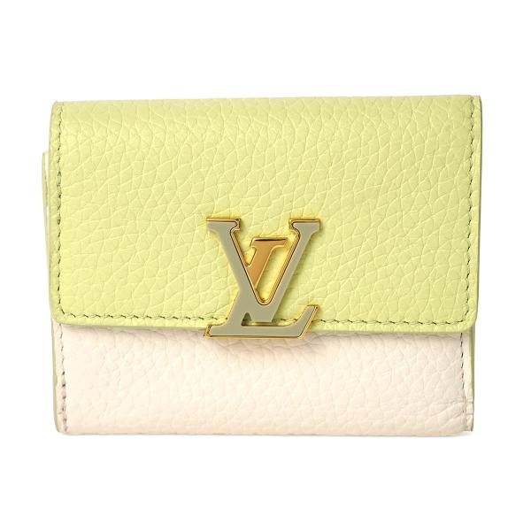 並行輸入 ルイヴィトン 3つ折り財布 Louis Vuitton トリヨン ポルトフォイユ・カプシー...