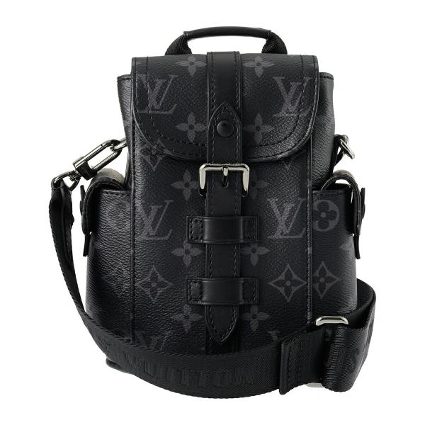 並行輸入 ルイヴィトン ショルダーバッグ モノグラム・エクリプス ナノ・クリストファー M82769