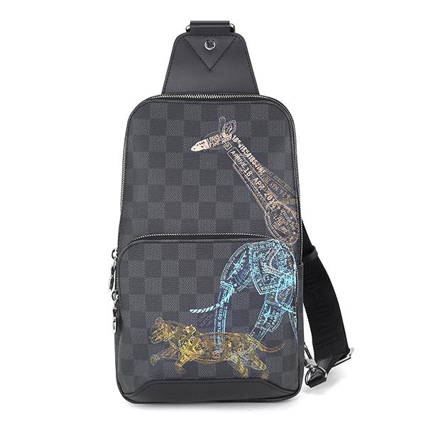 並行輸入 ルイヴィトン ウエストバッグ ボディバッグ Louis Vuitton ダミエ グラフィッ...