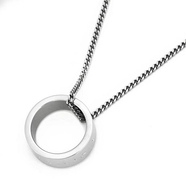 並行輸入 エムエムシックス ネックレス MM6 Maison Margiela ミニマル ロゴ SM...