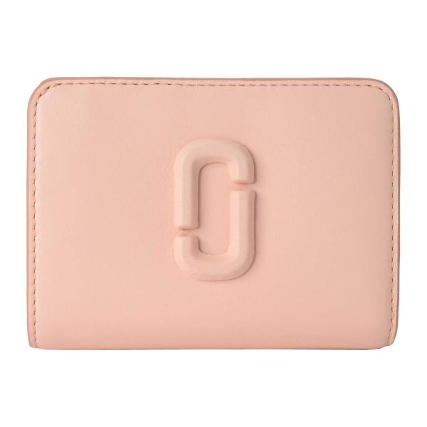 並行輸入 マークジェイコブス 2つ折り財布 MARC JACOBS ザ レザー カバード J マーク...