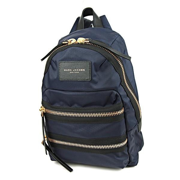 並行輸入 マークジェイコブス リュックサック ネイビーブルー 青 MARC JACOBS M0008...