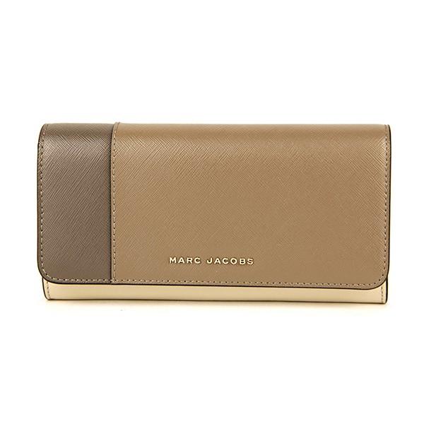 並行輸入 マークジェイコブス 長財布 フラップ コンチネンタル M0012047 064 ベージュ系...