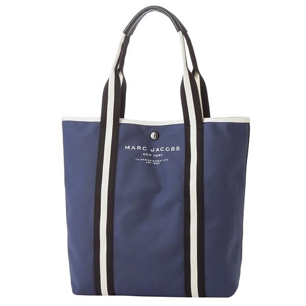 並行輸入 マークジェイコブス トートバッグ ショッパー M0012497 415 ネイビー 爆買