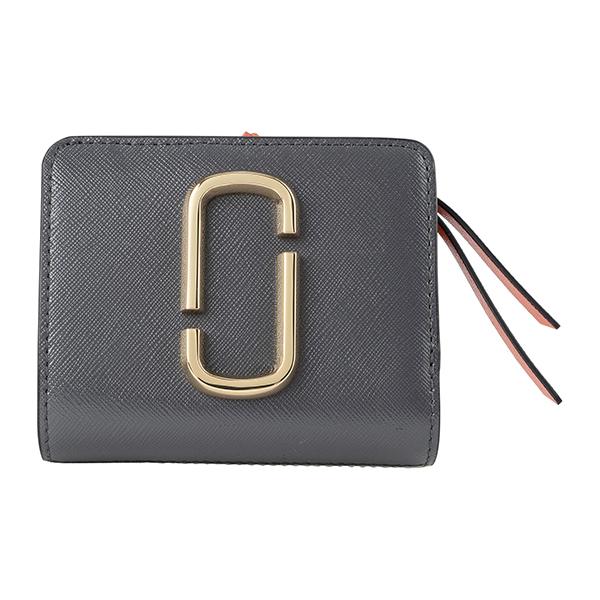 並行輸入 マークジェイコブス 2つ折り財布 グレー MARC JACOBS M0013360 024...