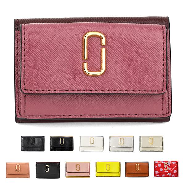 並行輸入 マークジェイコブス 3つ折り財布 MARC JACOBS スナップショット M001359...