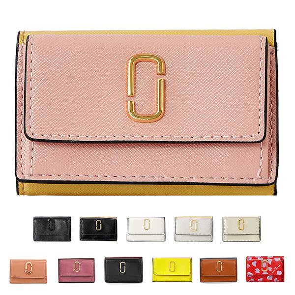 並行輸入 マークジェイコブス 3つ折り財布 MARC JACOBS スナップショット M001359...