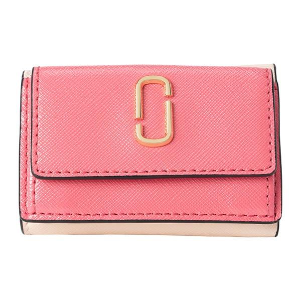 並行輸入 マークジェイコブス 3つ折り財布 ピンク MARC JACOBS M0013597 681...