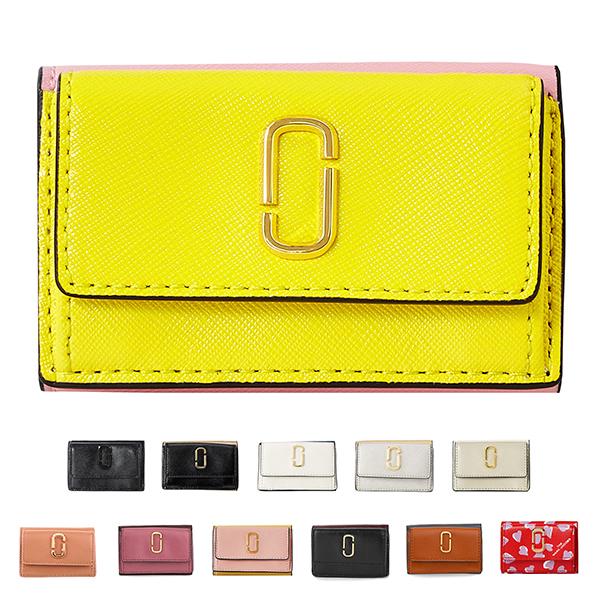 並行輸入 マークジェイコブス 3つ折り財布 MARC JACOBS スナップショット M001359...