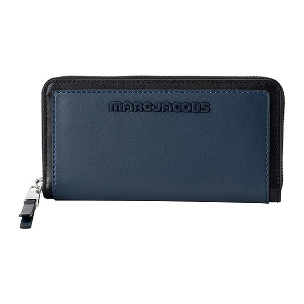 並行輸入 マークジェイコブス 長財布(ラウンドファスナー) ネイビー MARC JACOBS M00...