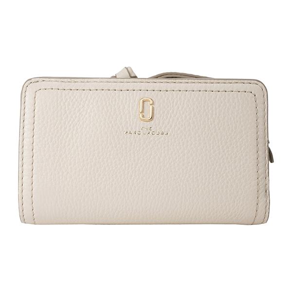 並行輸入 マークジェイコブス 2つ折り財布 ライトベージュ MARC JACOBS M0015120...