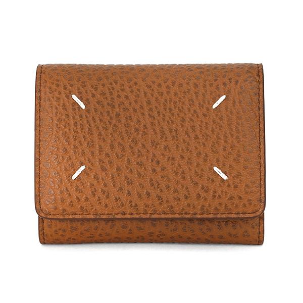 並行輸入 メゾン マルジェラ 3つ折り財布 Maison Margiela 4ステッチ ジップ コン...