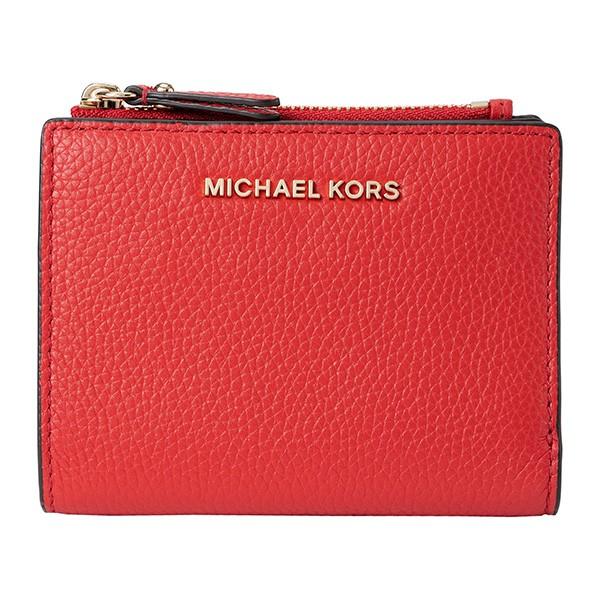 並行輸入 マイケルコース  2つ折り財布 ジェットセット 32F9GJ6F2L 683 レッド 赤 ...