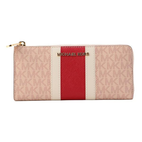 並行輸入 マイケルコース 長財布 LG THREE QTR ZIP 35S9GTVZ3B 857 ピ...