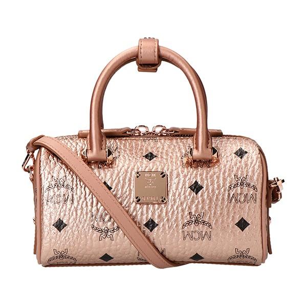 並行輸入 エムシーエム  ショルダーバッグ ビセトス MWB 9ASE27 TC001 シャンパンゴ...