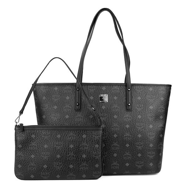 並行輸入 エムシーエム  トートバッグ ビセトス MWP7SVI33 BK001 ブラック 黒 爆買