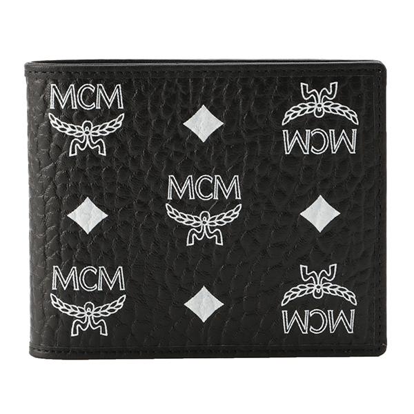 並行輸入 エムシーエム 2つ折り財布 バイフォールド ウォレット MXS 9SWA07 BV001 ...