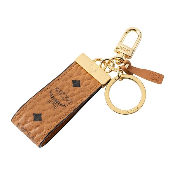 並行輸入 エムシーエム キーホルダー KEYRING MXZ 8SVI60 CO001 ブラウン 爆...