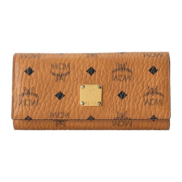 並行輸入 エムシーエム 長財布 THREE FOLD WALLET MYL 6AVI64 CO001...