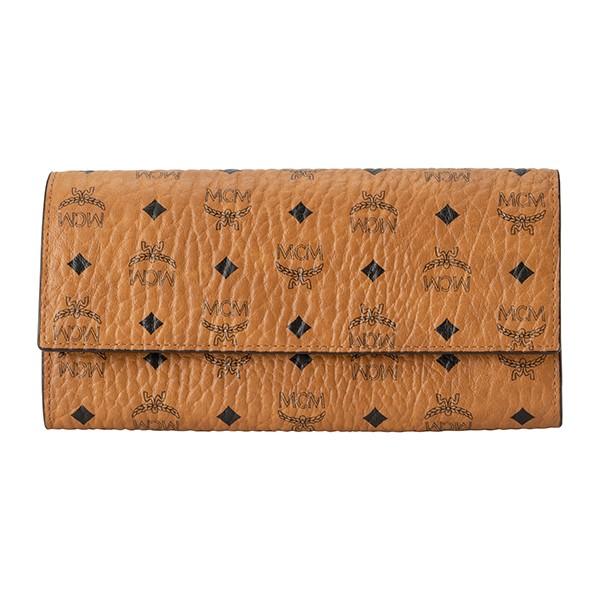 並行輸入 エムシーエム 長財布 TWO FOLD WALLET MYL 8SVI99 CO001 ブ...