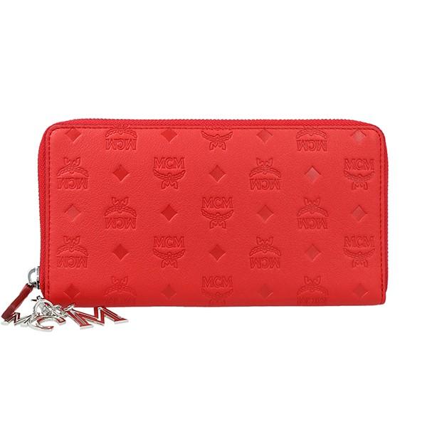 並行輸入 エムシーエム  長財布(ラウンドファスナー) モノグラム レザー MYL 9SKM11 R...