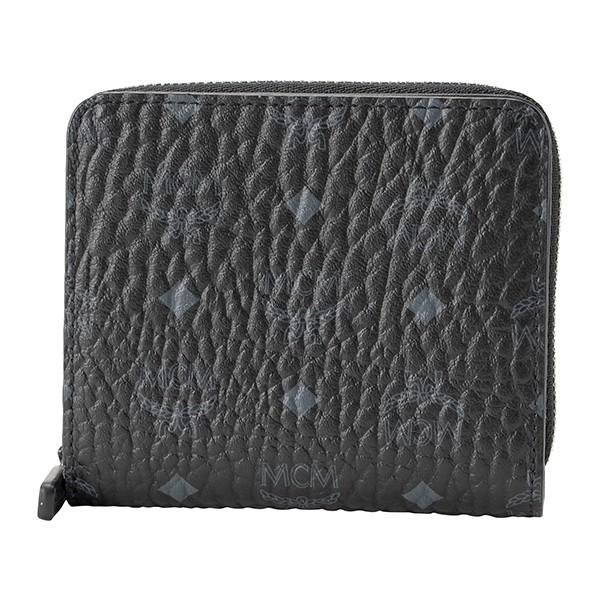 並行輸入 エムシーエム 2つ折り財布 ZIP AROUND WALLET MYS 8SVI95 BK...