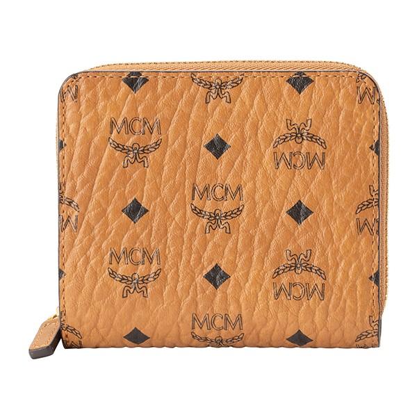 並行輸入 エムシーエム 2つ折り財布 ZIP AROUND WALLET MYS 8SVI95 CO...
