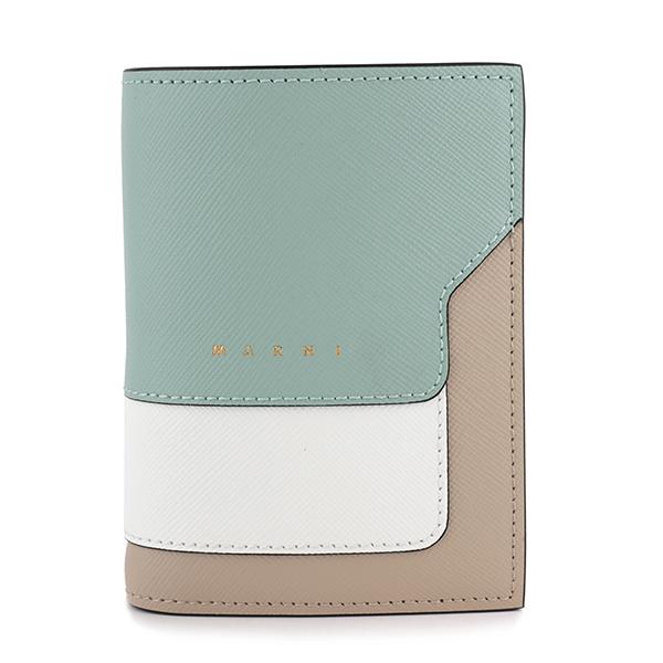 並行輸入 マルニ 2つ折り財布 MARNI カラーブロック PFMOQ14U13 LV520 Z12...
