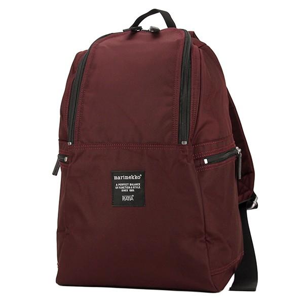 並行輸入 マリメッコ リュックサック METRO メトロ 039972 390 レッド 赤 爆買